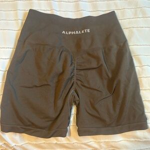 Brown Alphalete shorts!